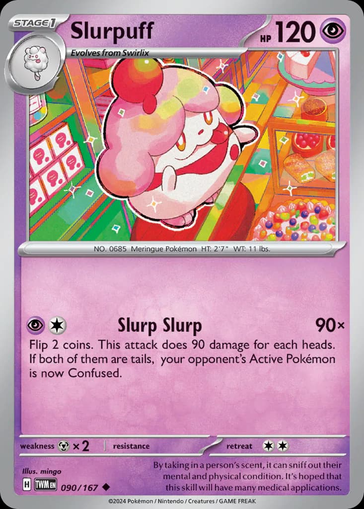Slurpuff 090/167 from Twilight Masquerade