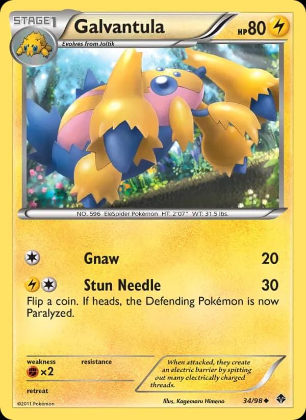 Galvantula 34/98 from Emerging Powers