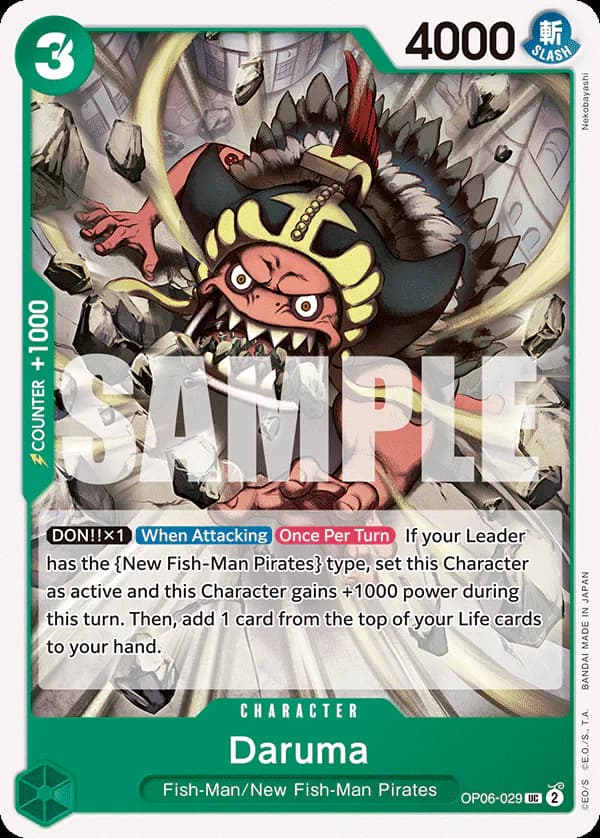 Daruma OP06-029 Standard printing