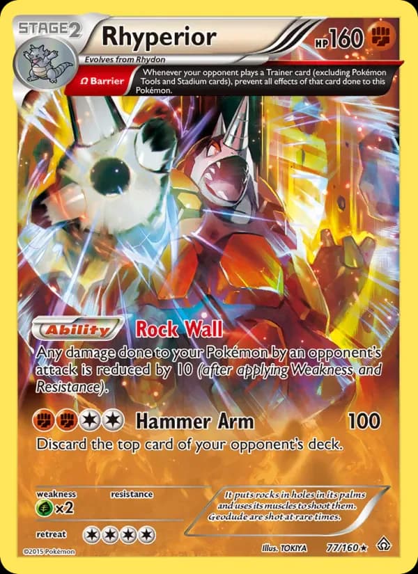 Rhyperior 77/160 from Primal Clash