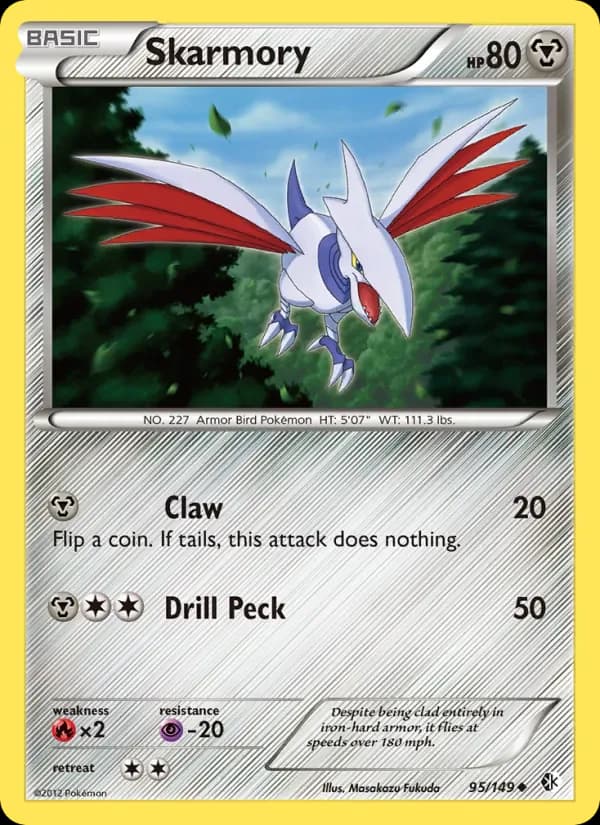 Skarmory 95/149 from Boundaries Crossed