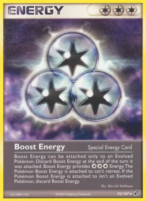 Boost Energy 93/107 from EX Deoxys