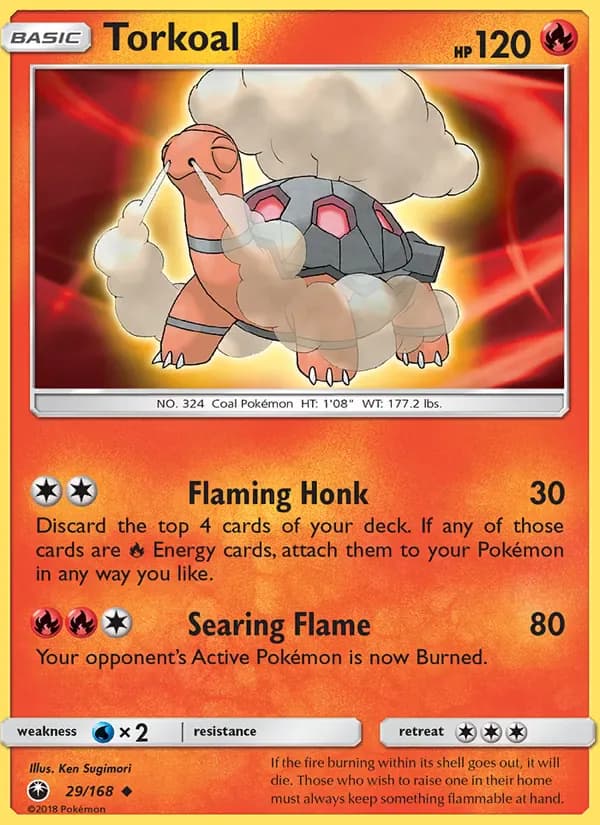 Torkoal 29/168 from Celestial Storm