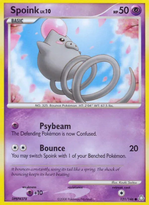 Spoink 121/146 from Legends Awakened