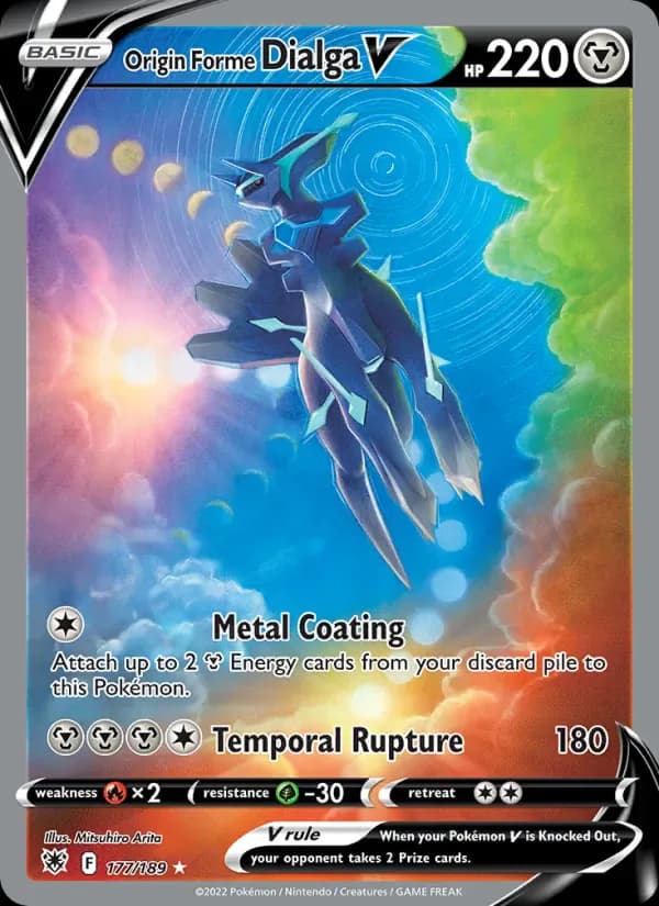 Origin Forme Dialga V 177/189 from Astral Radiance