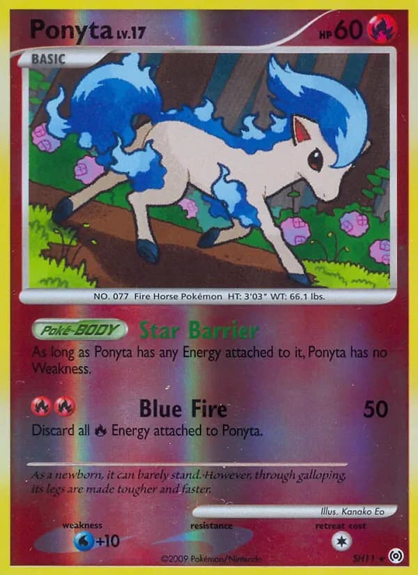 Ponyta SH11/99 from Arceus