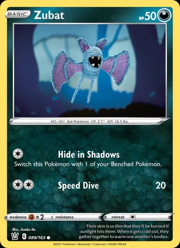 Zubat 89/163 from Battle Styles
