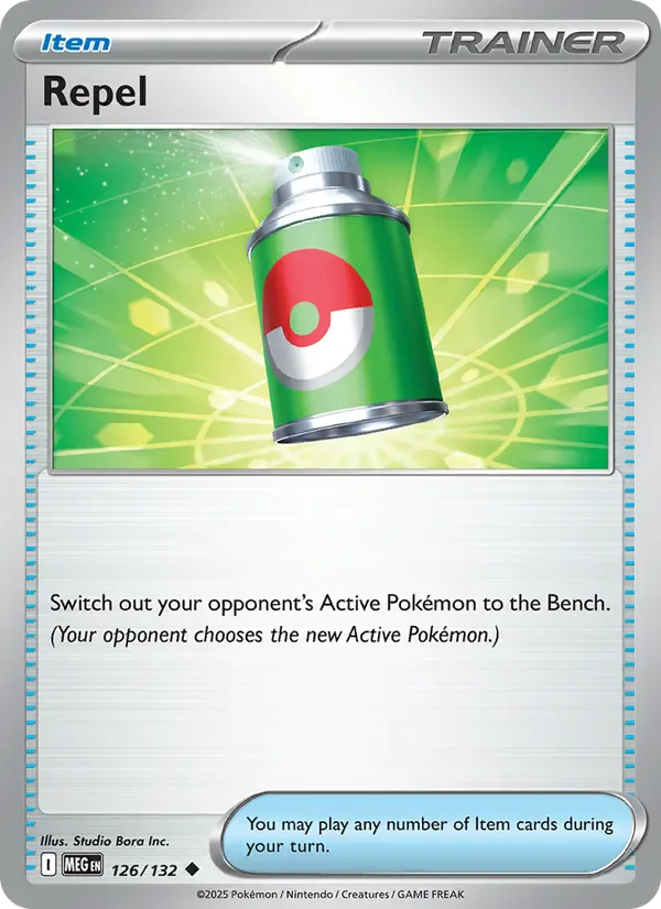 Repel 126/132 from Mega Evolution