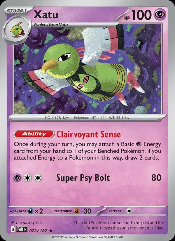 Xatu 072/182 from Paradox Rift
