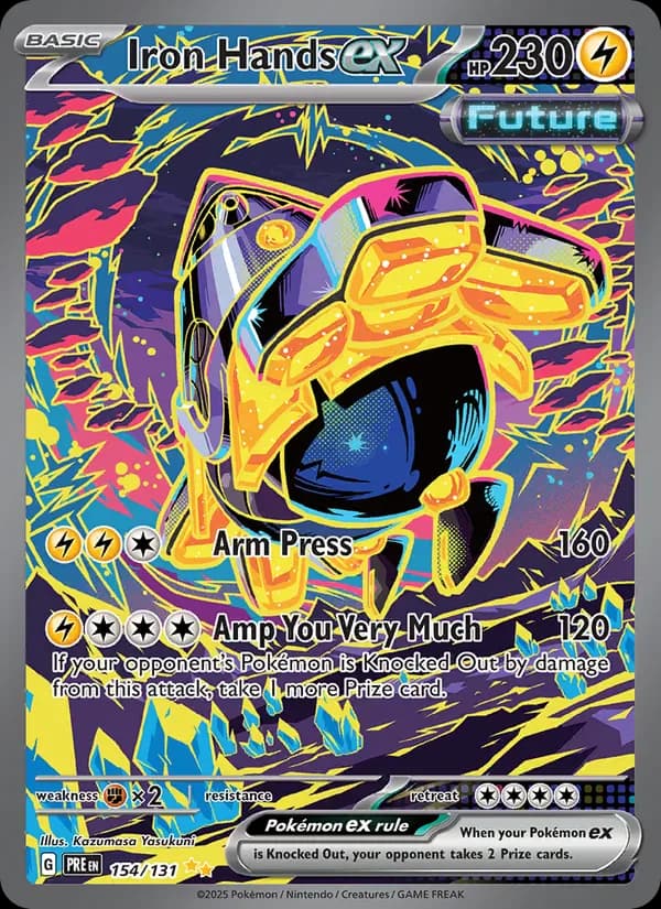Iron Hands ex 154/131 from Prismatic Evolutions