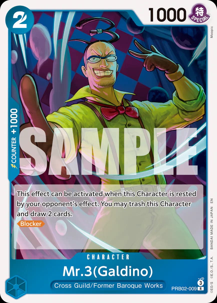 Mr.3(Galdino) PRB02-009 Standard printing
