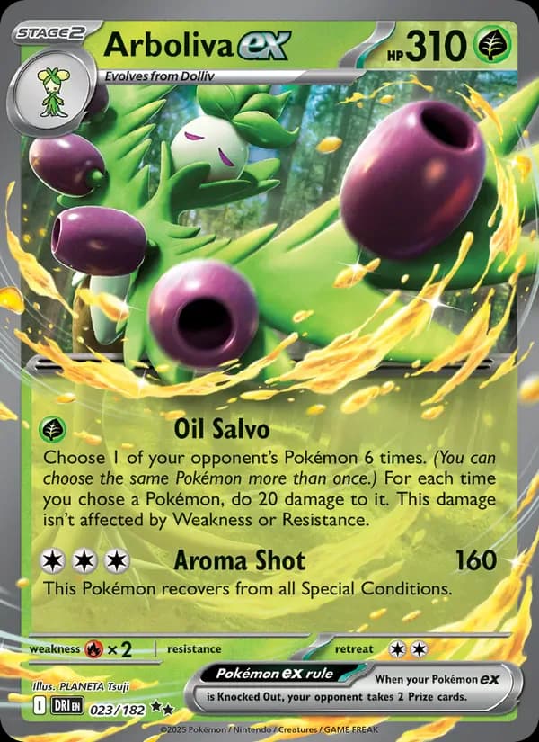 Arboliva ex 023/182 from Destined Rivals