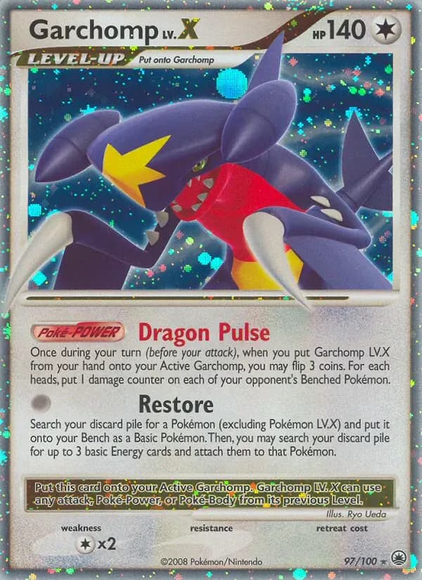 Garchomp 97/100 from Majestic Dawn