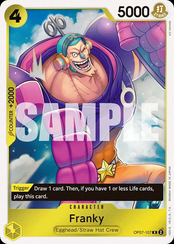 Franky OP07-107 Standard printing