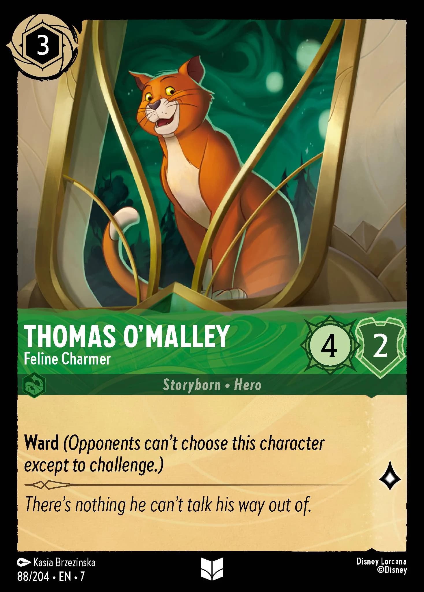 Thomas O'Malley - Feline Charmer 88/204 from Archazia's Island