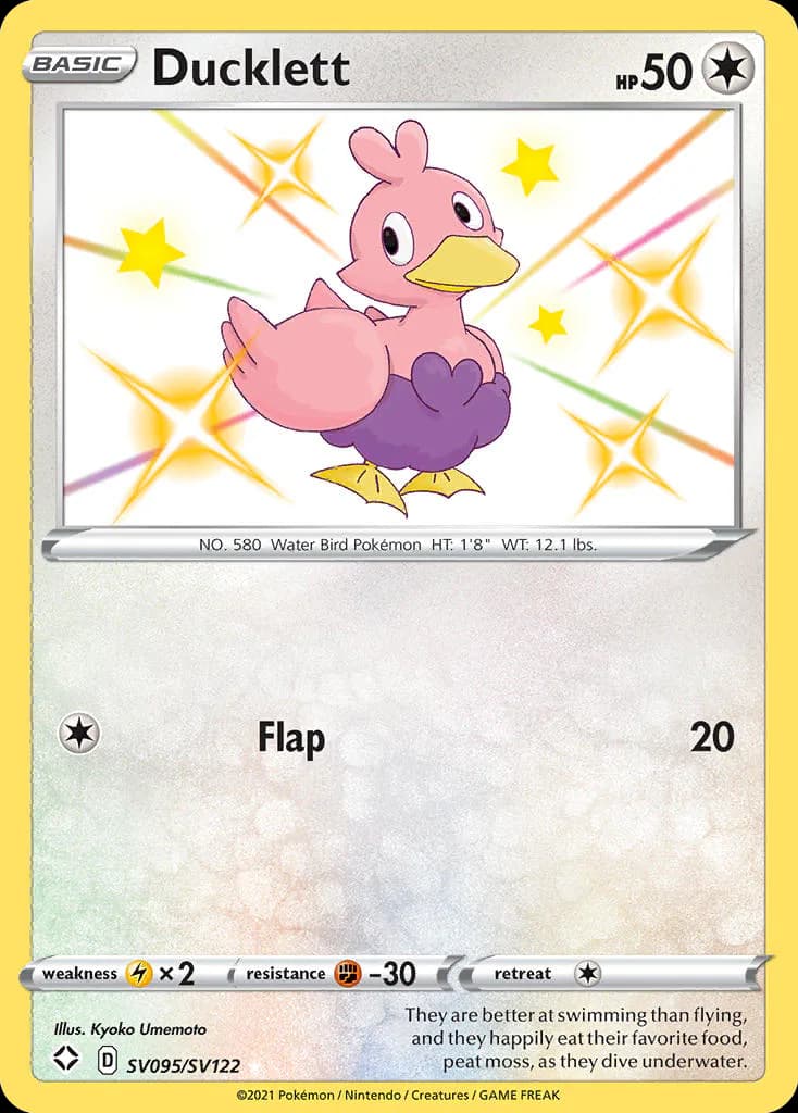 Ducklett SV095/SV122 from Shining Fates