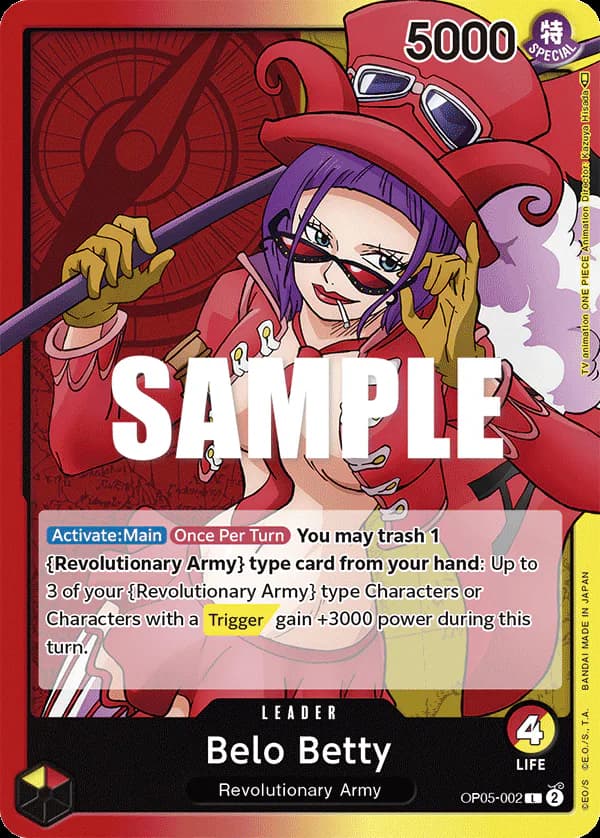 Belo Betty OP05-002 Standard printing
