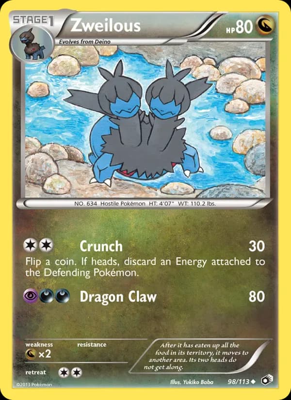 Zweilous 98/113 from Legendary Treasures