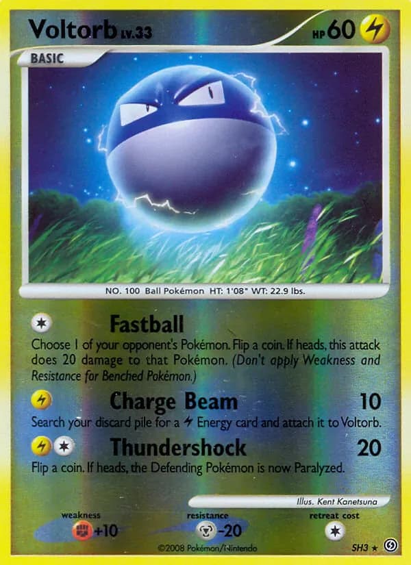 Voltorb SH3/100 from Stormfront