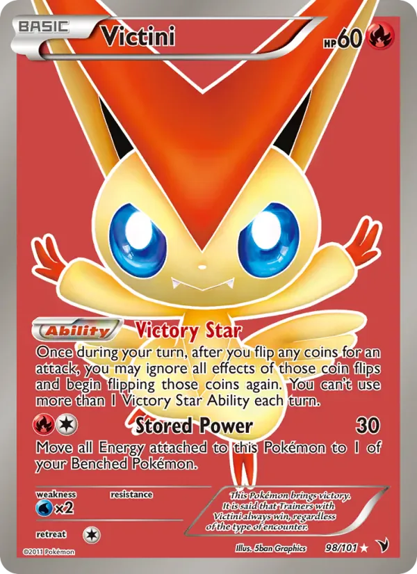 Victini 98/101 from Noble Victories