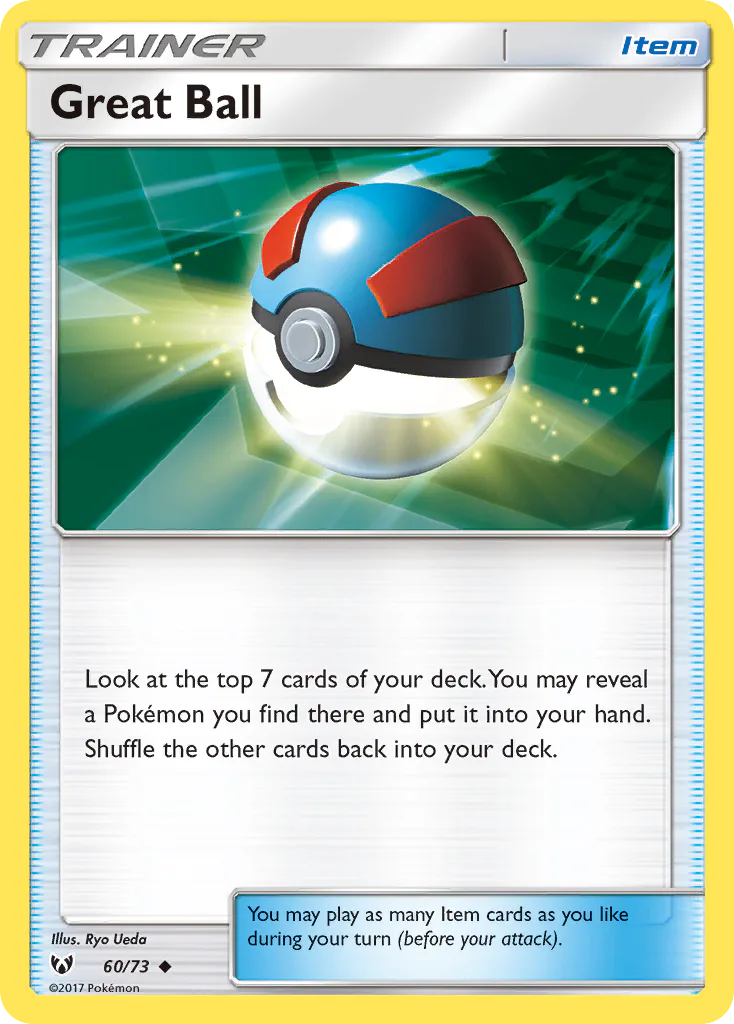 Great Ball 60/73 from Shining Legends