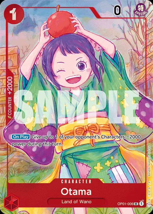 Otama OP01-006 Official alternate printing 1