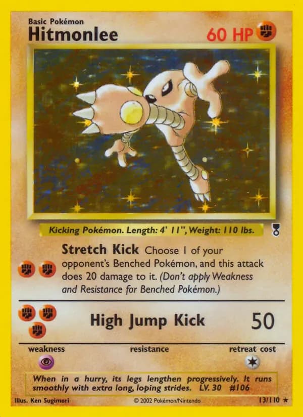 Hitmonlee 13/110 from Legendary Collection