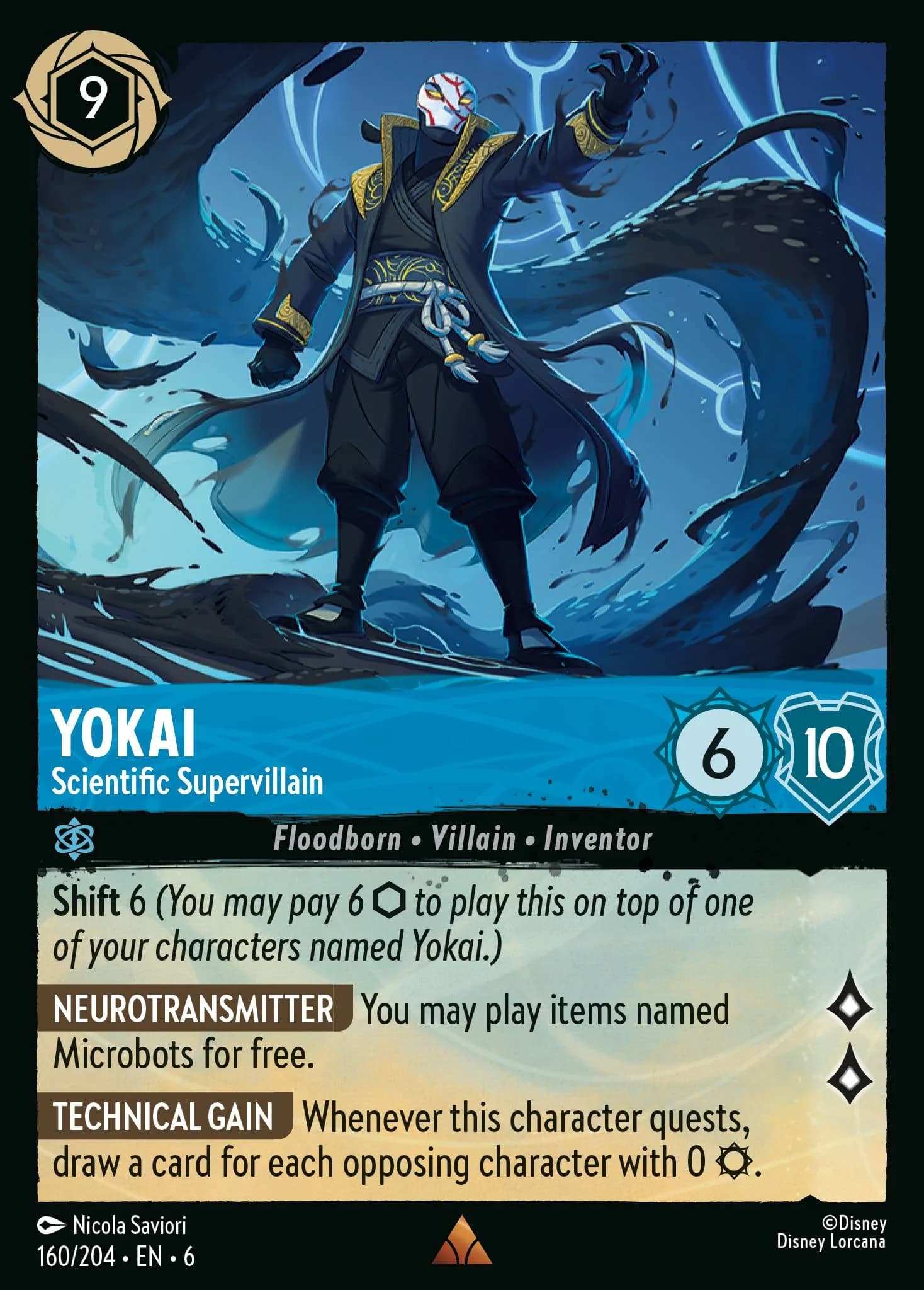 Yokai - Scientific Supervillain 160/204 from Azurite Sea