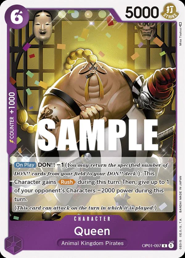Queen OP01-097 Standard printing