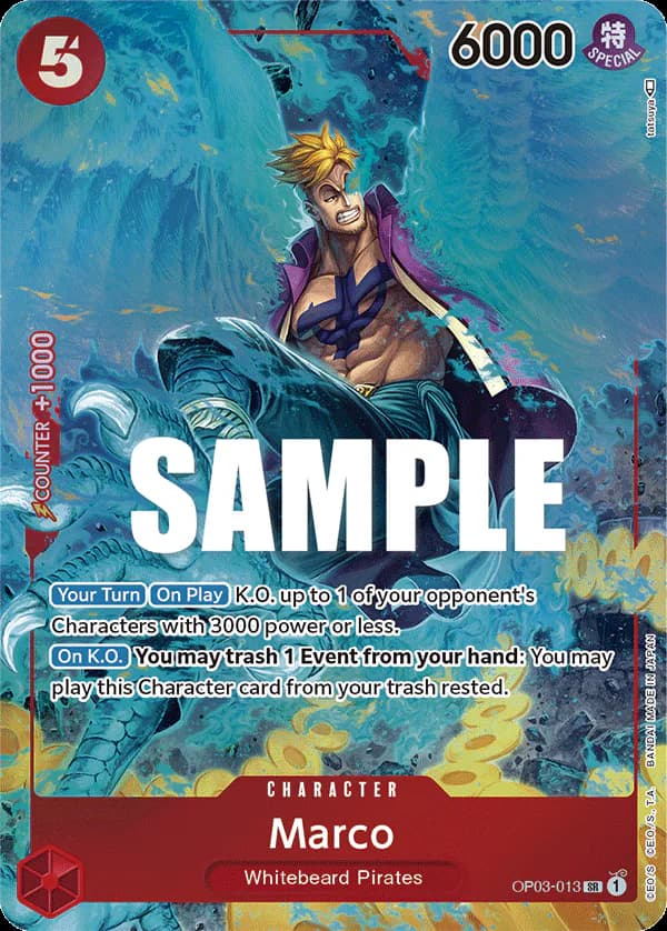 Marco OP03-013 Official alternate printing 1