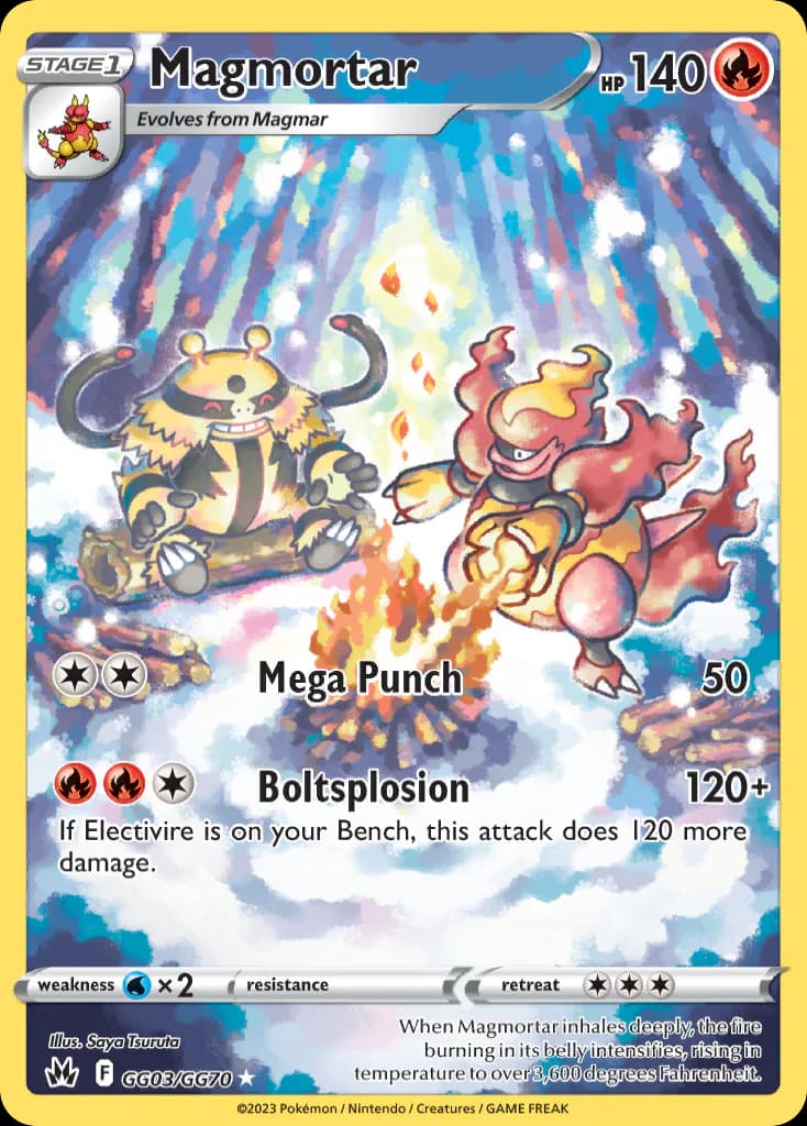 Magmortar GG03/GG70 from Crown Zenith