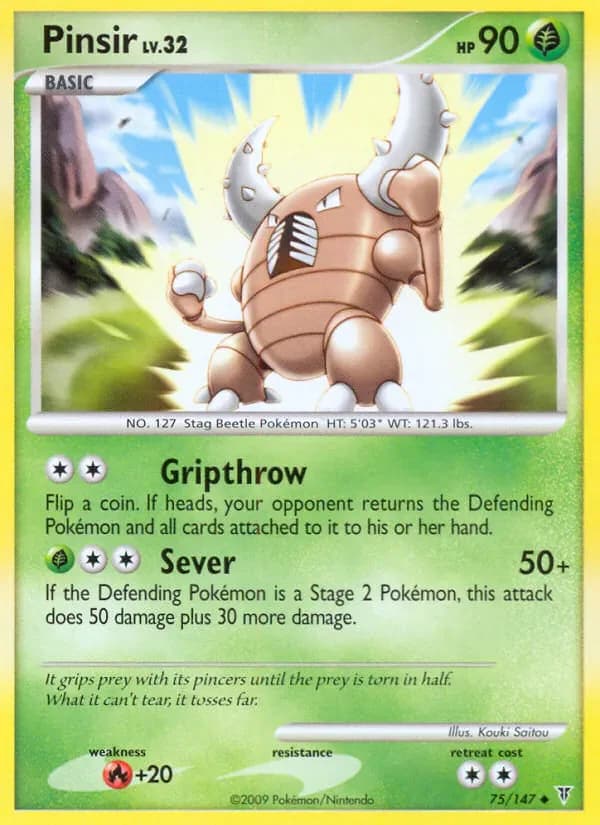 Pinsir 75/147 from Supreme Victors
