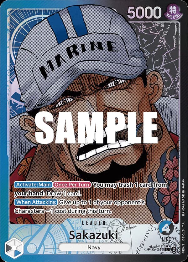 Sakazuki OP05-041 Official alternate printing 1