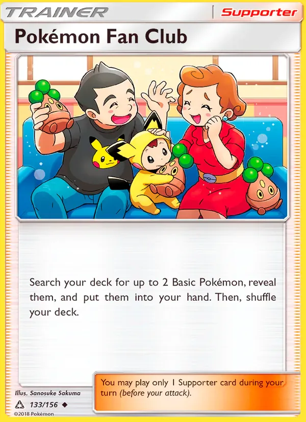 Pokémon Fan Club 133/156 from Ultra Prism
