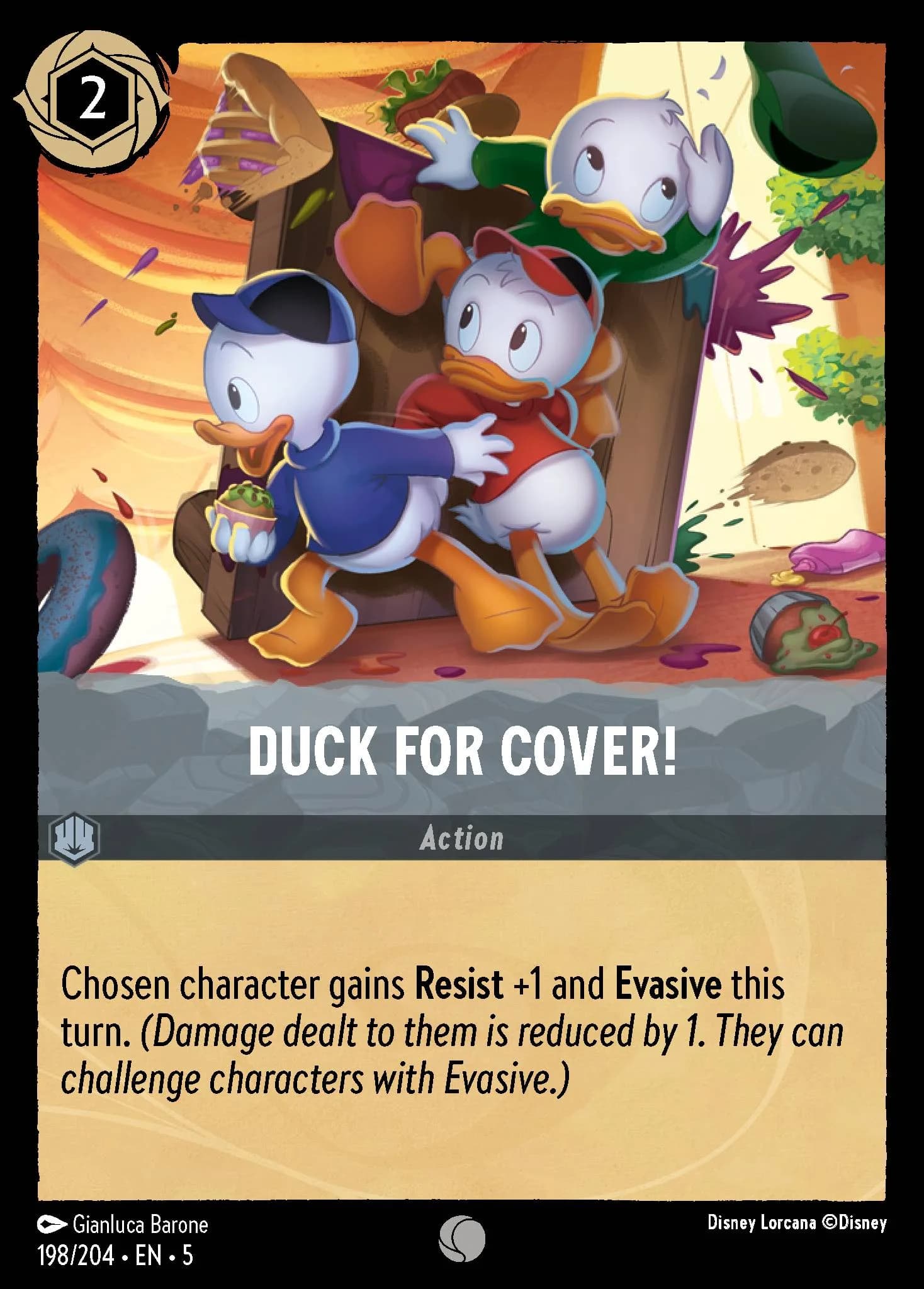 Duck for Cover! 198/204 from Shimmering Skies