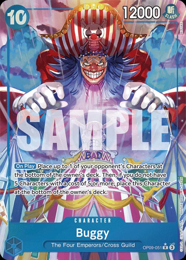 Buggy OP09-051 Official alternate printing 1