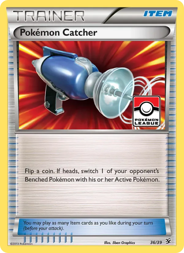 Pokémon Catcher 36/39 from Kalos Starter Set