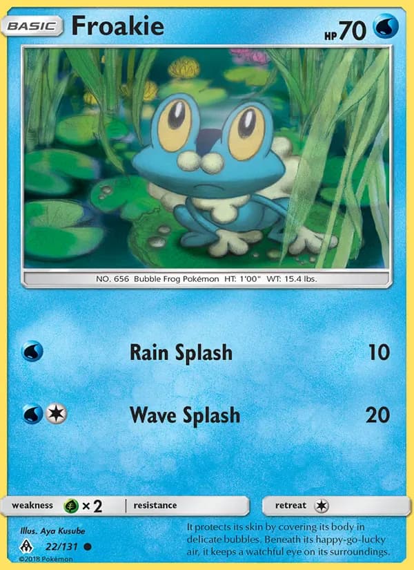 Froakie 22/131 from Forbidden Light
