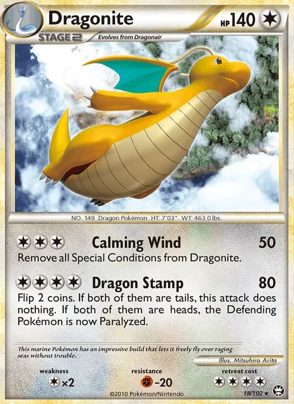 Dragonite 18/102 from Triumphant