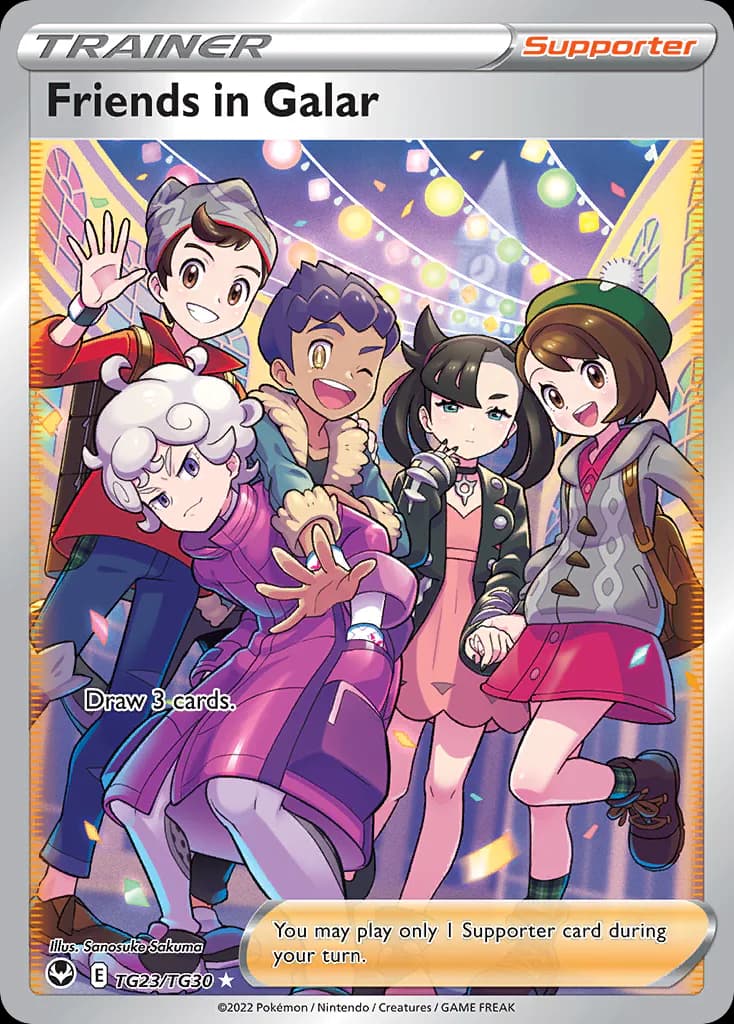 Friends in Galar TG23/TG30 from Silver Tempest