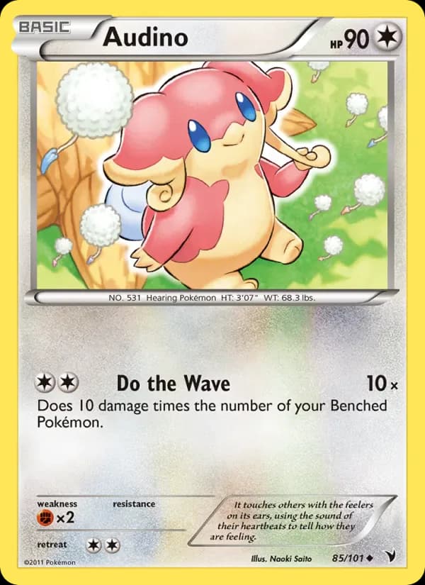 Audino 85/101 from Noble Victories