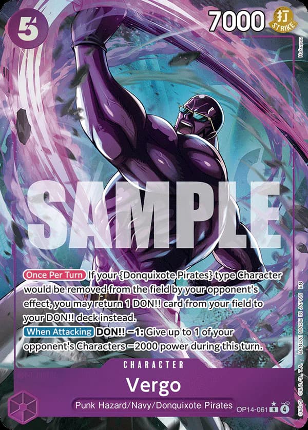 Vergo OP14-061 Official alternate printing 1