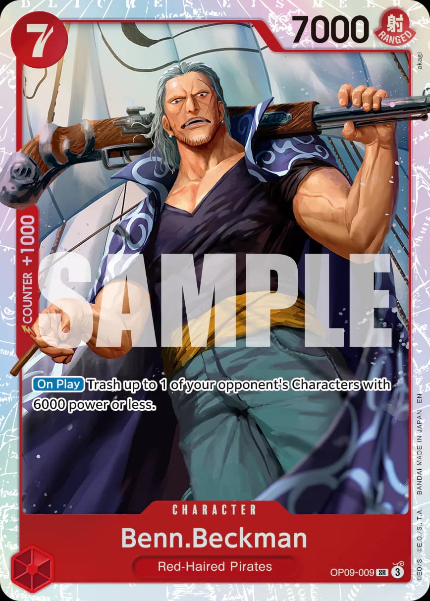 Benn.Beckman OP09-009 Official alternate printing r1