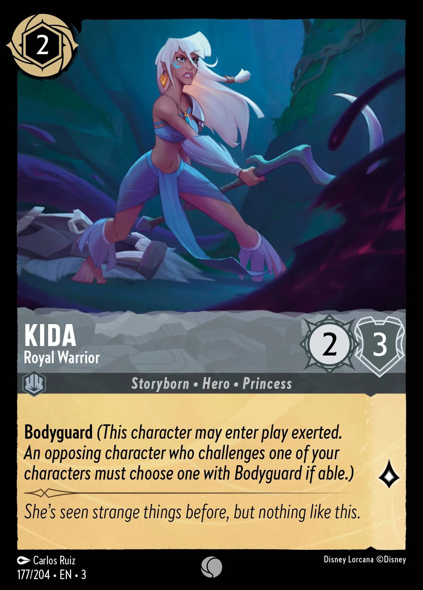 Kida - Royal Warrior 177/204 from Into the Inklands