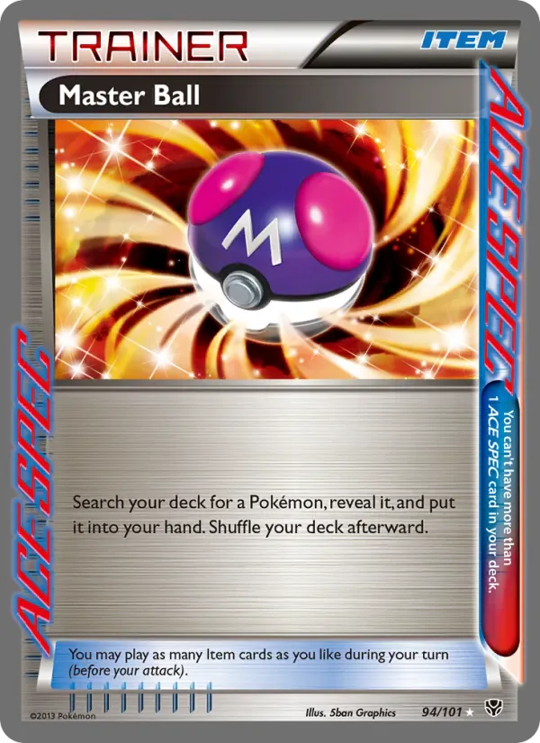 Master Ball 94/101 from Plasma Blast