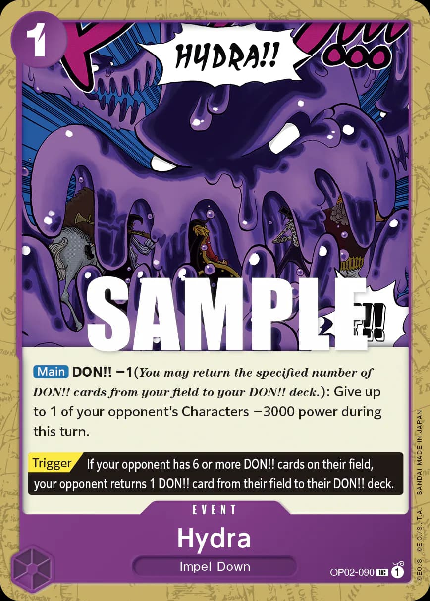 Hydra OP02-090 Standard printing