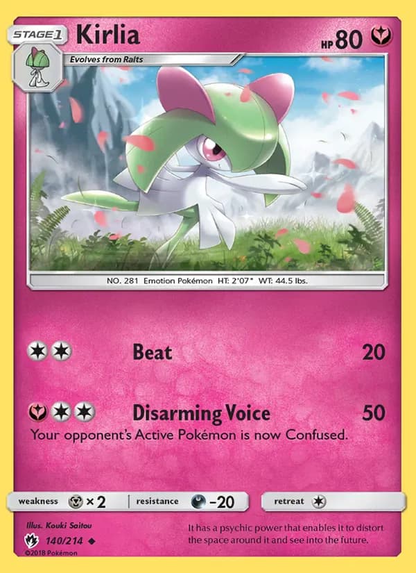 Kirlia 140/214 from Lost Thunder