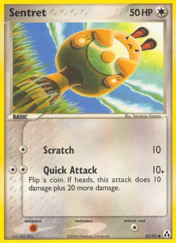 Sentret 62/92 from EX Legend Maker