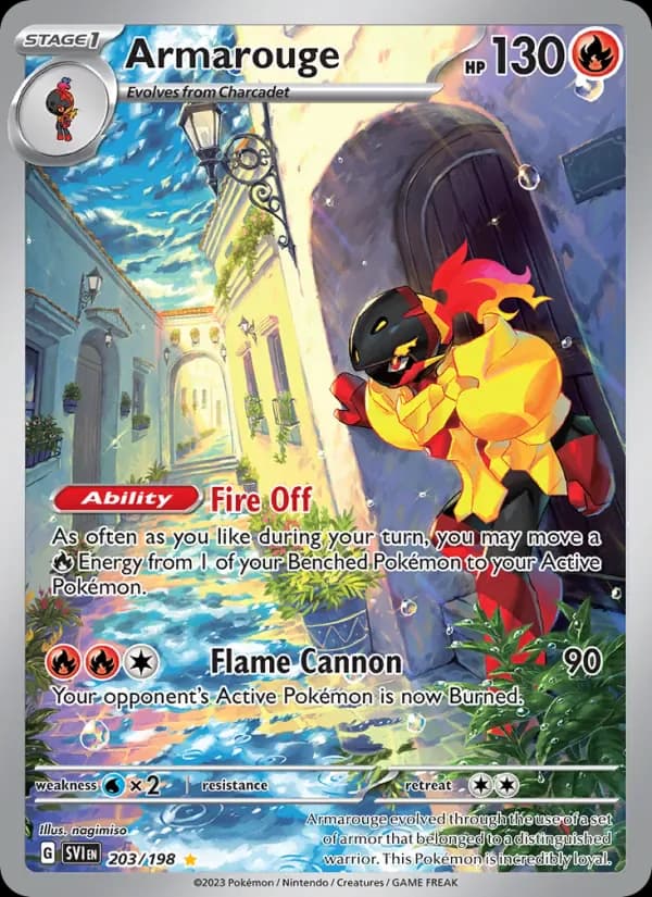 Armarouge 203/198 from Scarlet & Violet Base Set