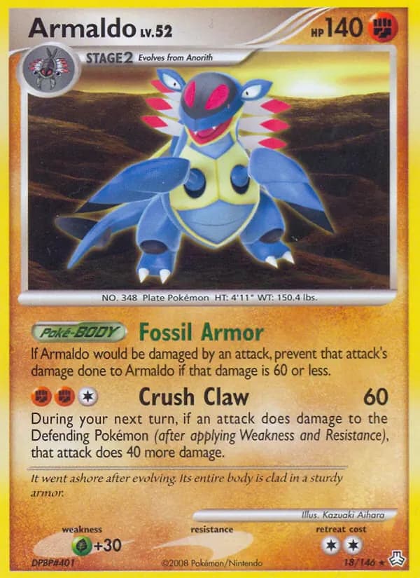Armaldo 18/146 from Legends Awakened